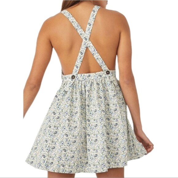 FREE PEOPLE‎ Petunia Cotton Dress Sz XSMALL - Picture 2 of 14